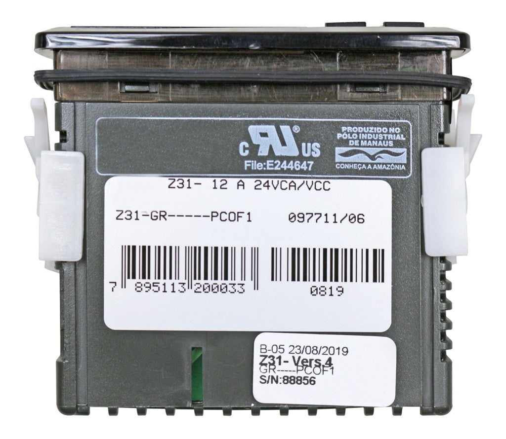 SKU 440835.VM - Comando A/C Universal 12v e 24v [Controle Digital de Temperatura] Refrigeraçao [1 Sensor]