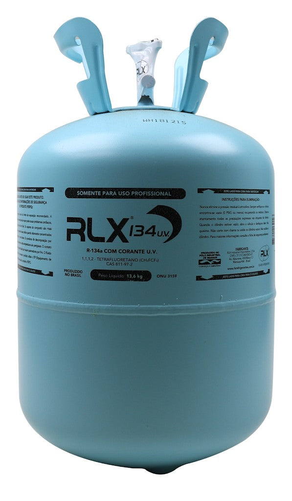 SKU 300010.VM - Fluido Refrigerante Gás R134a Botija 13,6kg RLX