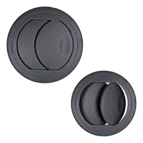 SKU 402080.VM - Difusor de Ar Redondo [Preto] [63,5mm]