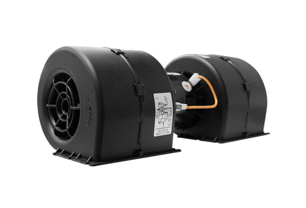 SKU 420848.VM - Ventilador da Caixa Universal Spal [008-B45/B-02] 2 Eixos [Baixo] 24v