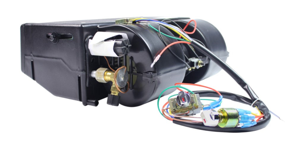 SKU 400017.VM - Caixa Evaporadora 4 Dutos Preta 24v [Válvula Capilar]