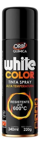 SKU 380805.VM - Tinta Spray de Alta Temperatura 340Ml Orbi [Preto]