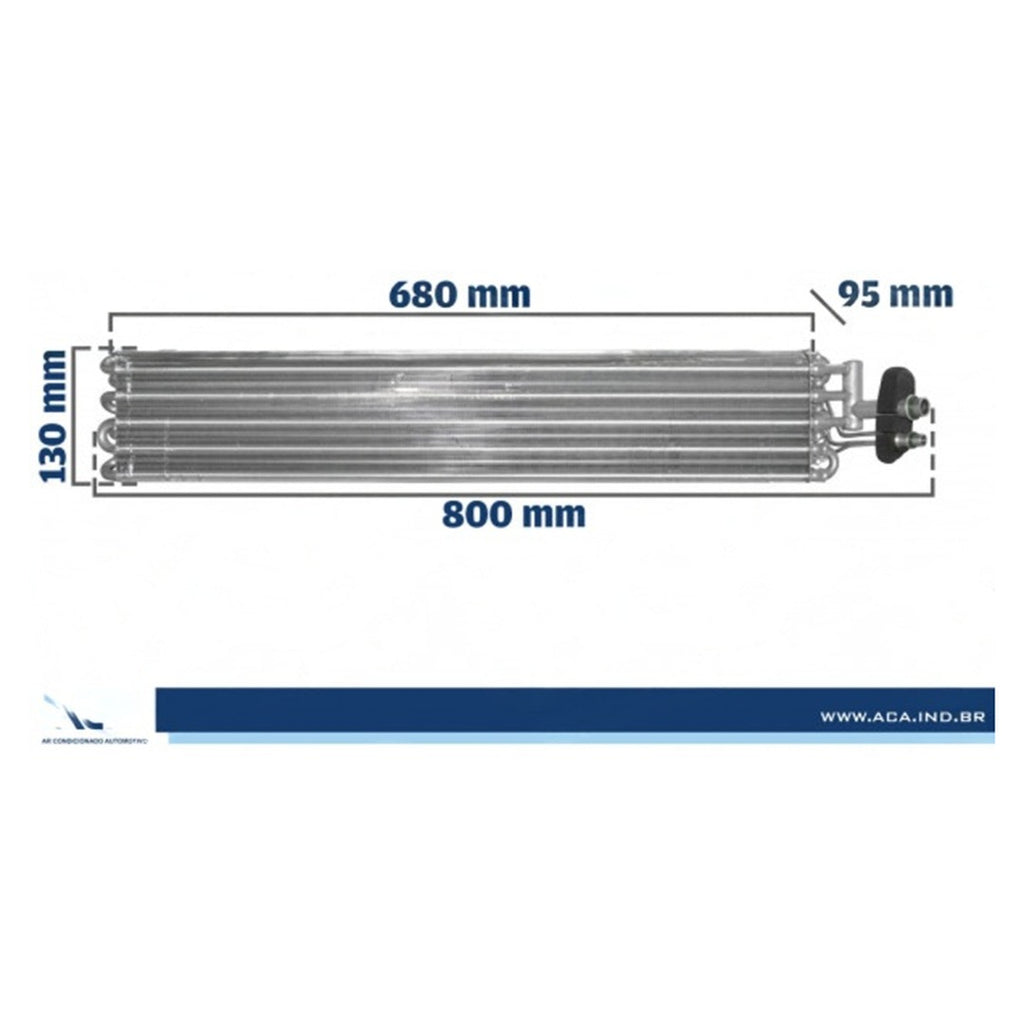 SKU 410689.VM - Evaporador Renault Master 2019> [Tubo Aleta] [Teto] [Caixa Mahle]