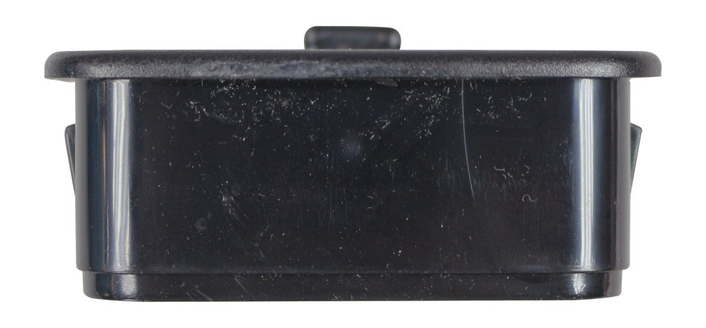SKU 402150.VM - Difusor de Ar Retangular [Preto] [com Bocal 2 Polegadas]