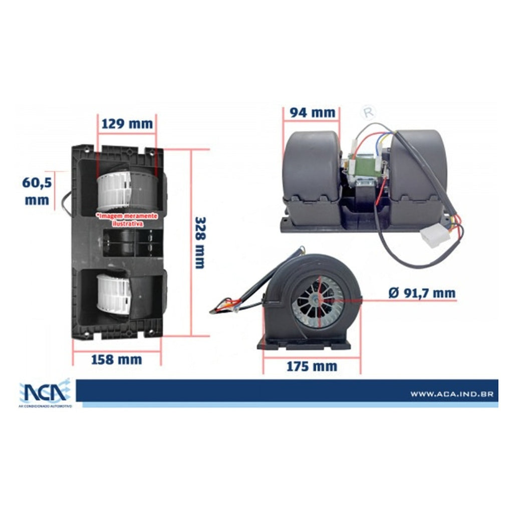 SKU 420895.VM - MOTOR CAIXA AR VOLVO FH 2002 > - PROCOOLER