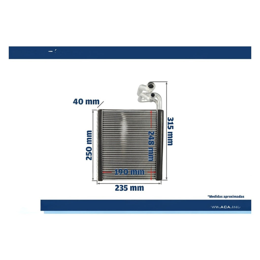 SKU 410651.VM - Evaporador Peugeot 208 2019>