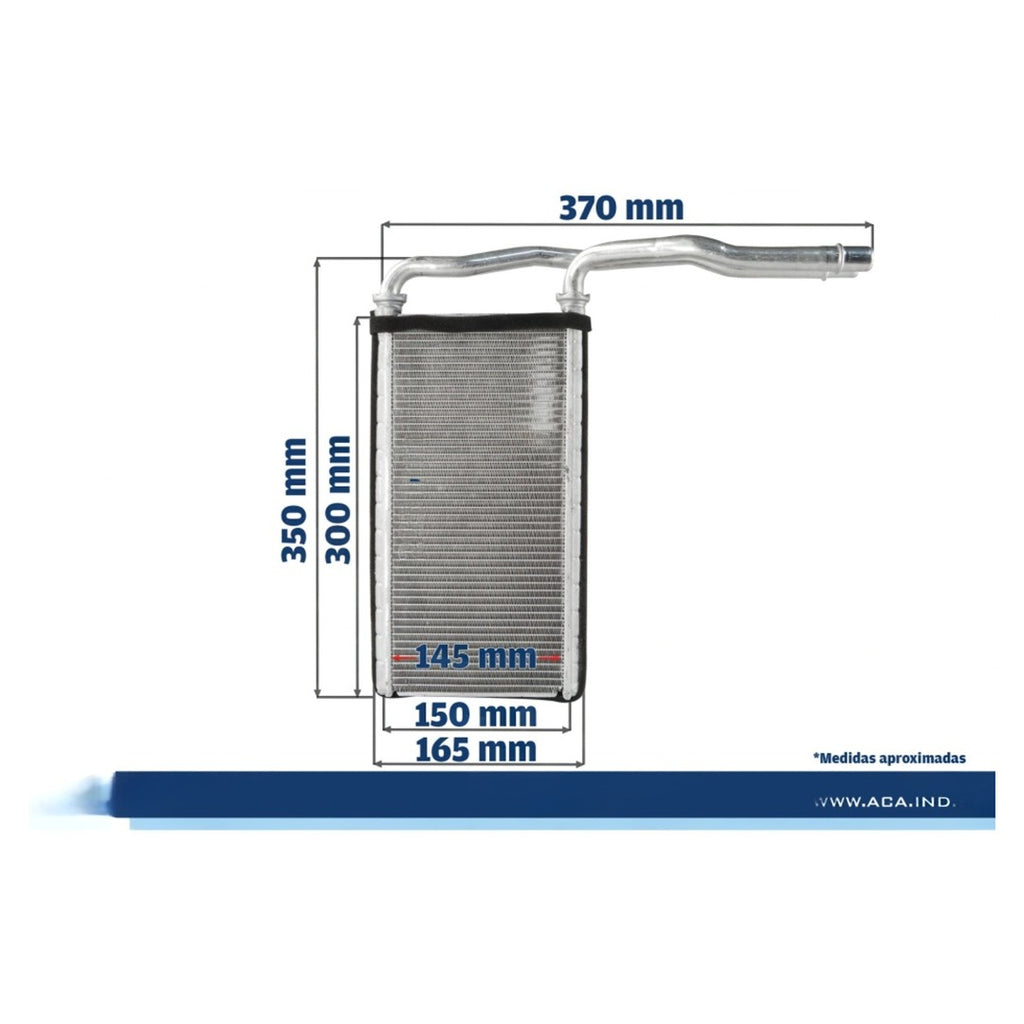 SKU 430789.VM - RADIADOR AQUECIMENTO PARA SCANIA SERIE 5 2008 > - PROCOOLER