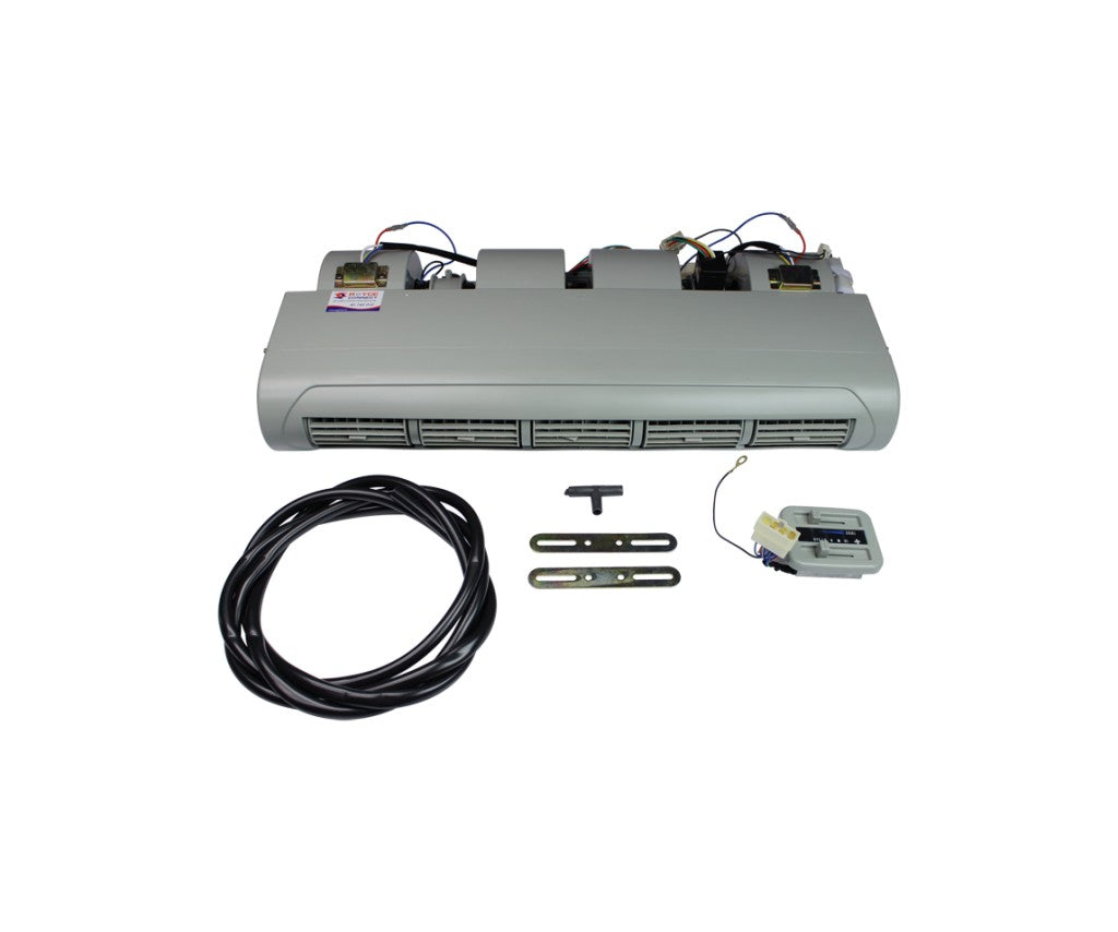 SKU 400025.VM - Caixa Evaporadora 5 Difusores Cinza 12v [Válvula Capilar] [4 Velocidades]