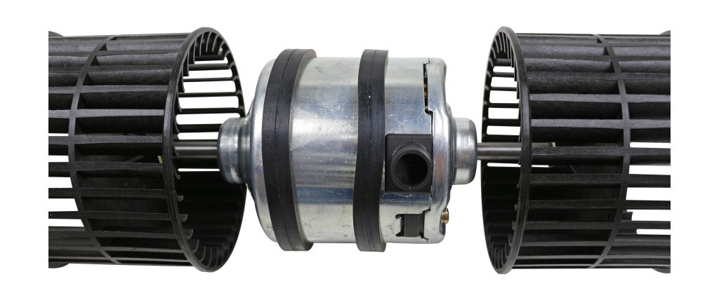 SKU 420462.VM - Ventilador da Caixa Komatsu, Kobelco, New Holland, Caterpillar [2 Eixos] 24v