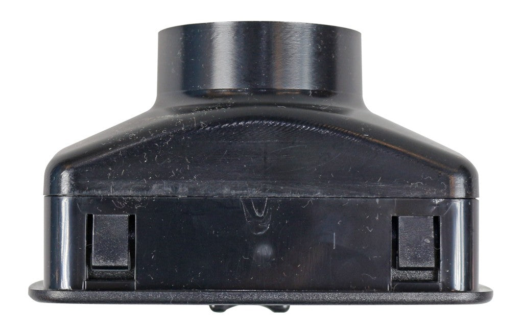 SKU 402150.VM - Difusor de Ar Retangular [Preto] [com Bocal 2 Polegadas]