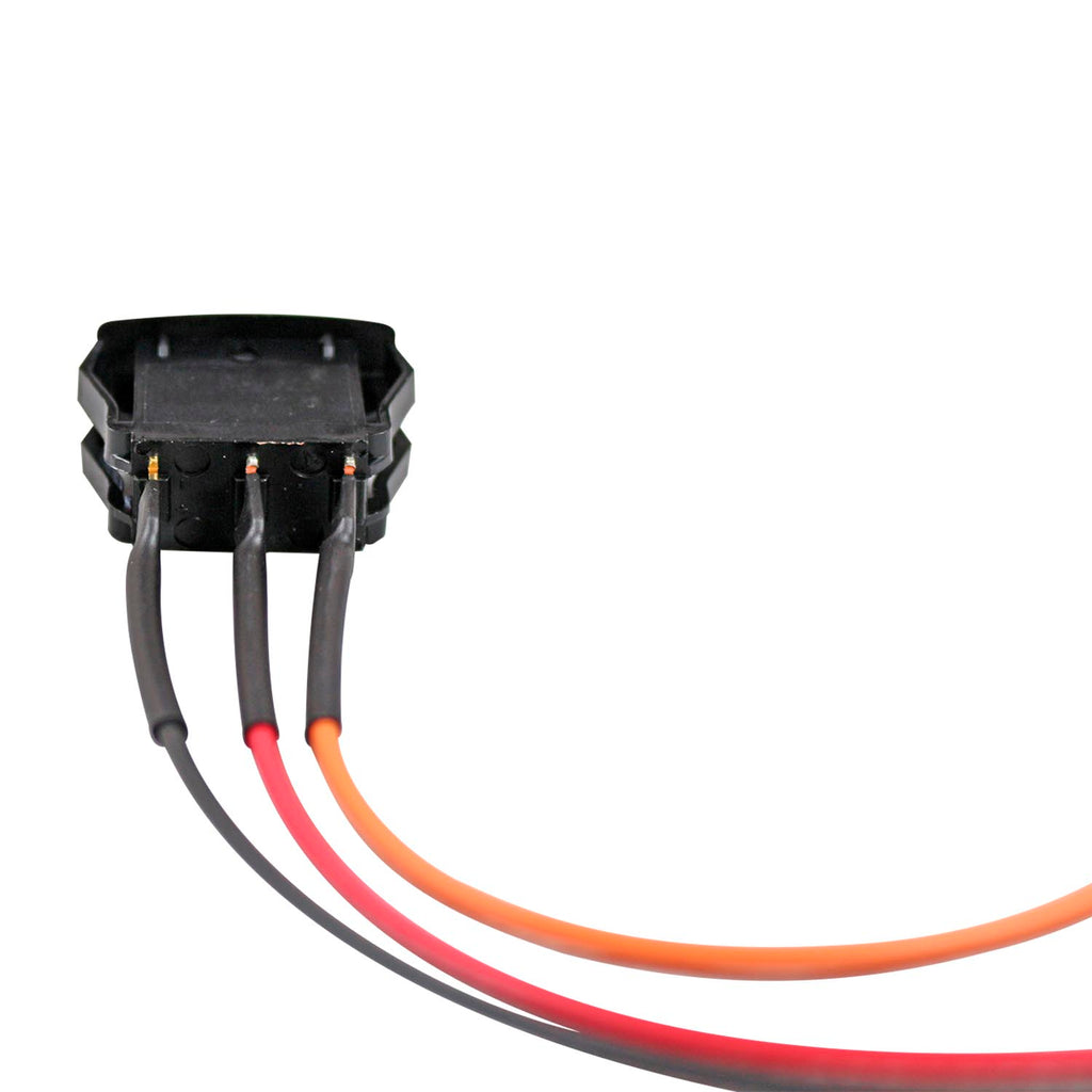 SKU 442754.VM - Botão A/C Universal Retangular [Tecla] 12v