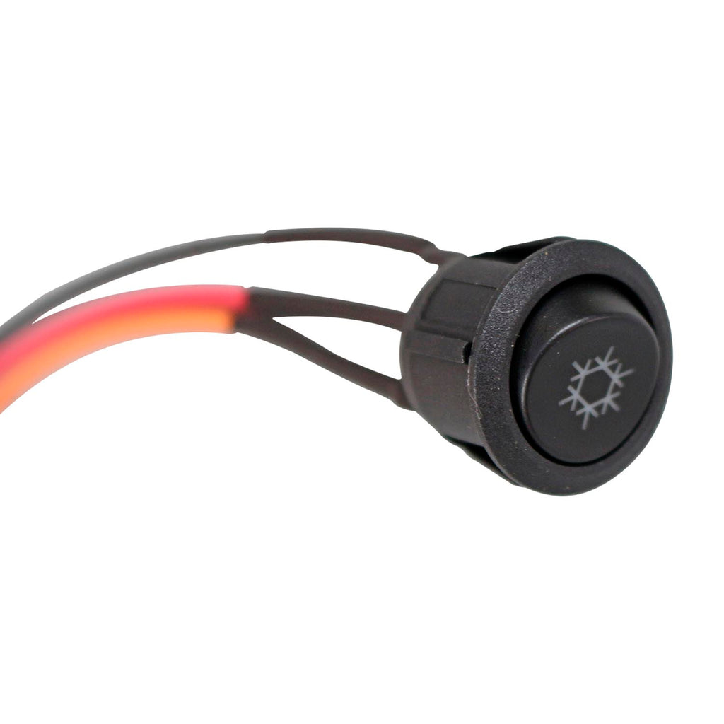 SKU 442750.VM - Botão A/C Universal Redondo [Tecla] 12v