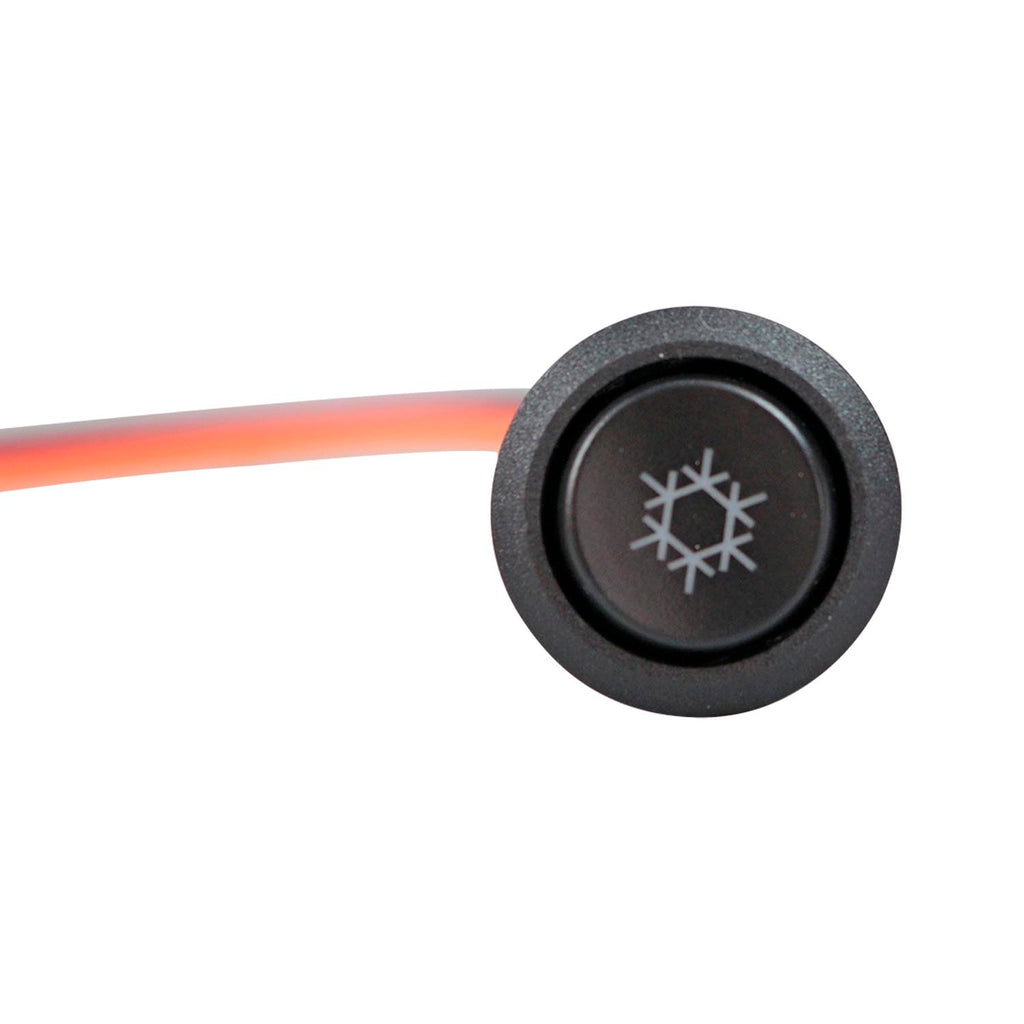 SKU 442750.VM - Botão A/C Universal Redondo [Tecla] 12v