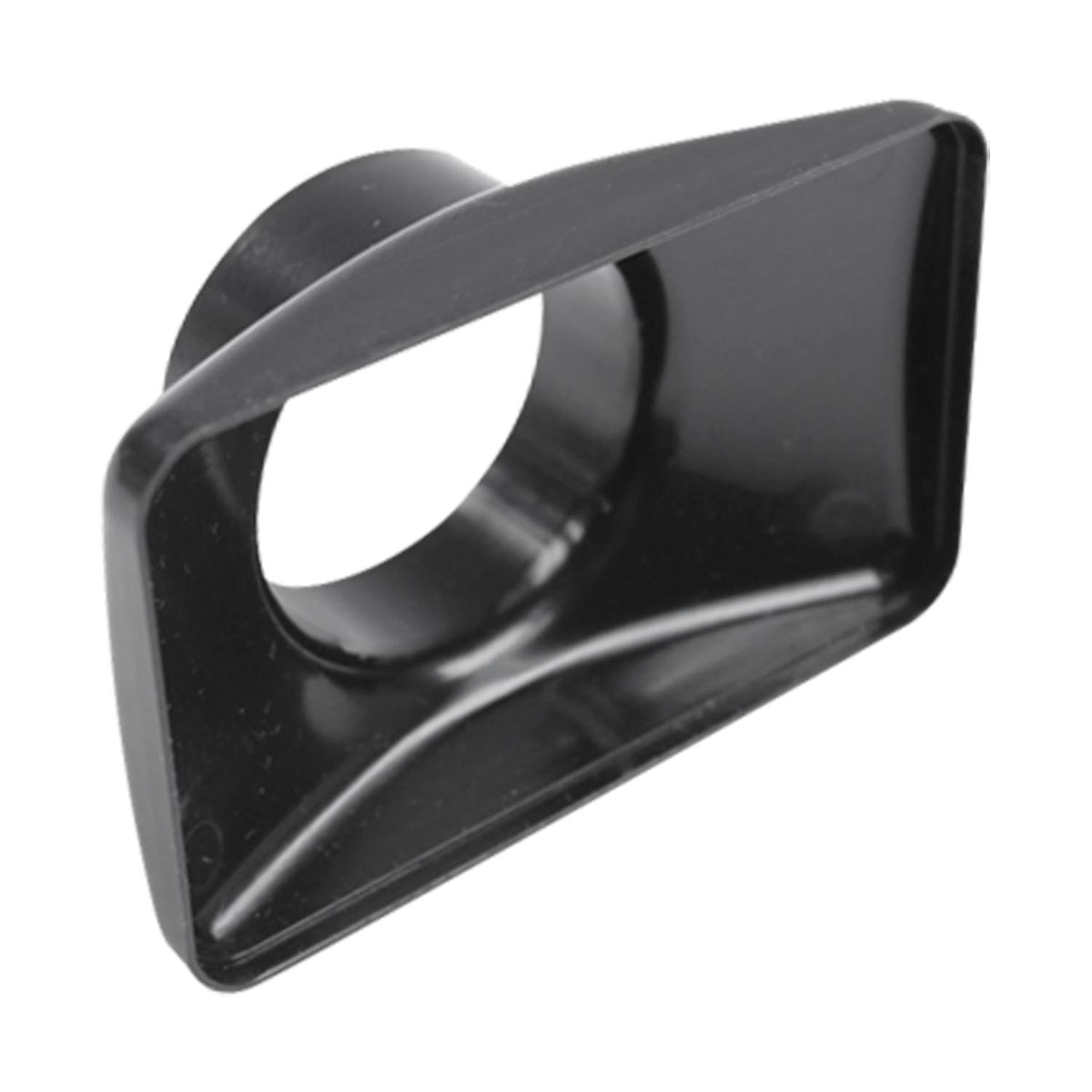 SKU 402160.VM - Difusor de Ar Retangular [Preto] [com Bocal 2 Polegadas e Cotovelo]