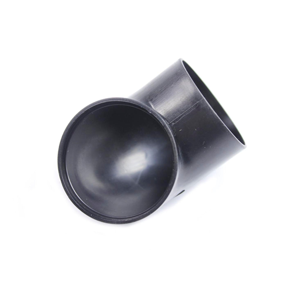 SKU 402160.VM - Difusor de Ar Retangular [Preto] [com Bocal 2 Polegadas e Cotovelo]