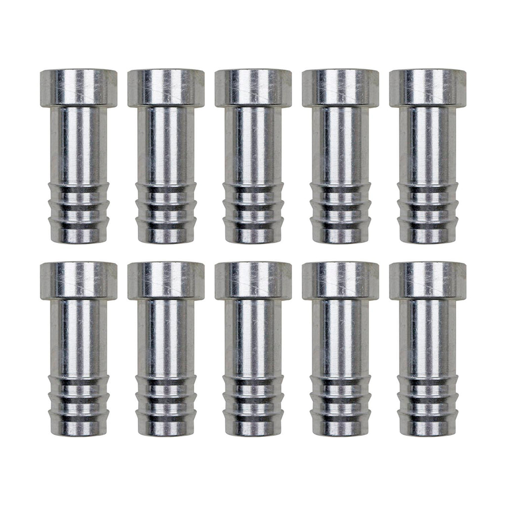 SKU 250708.VM - SALVA VIDA ALUMINIO12MM ENCAIXE INTERNO PACOTE COM 10 PECAS - NACIONAL