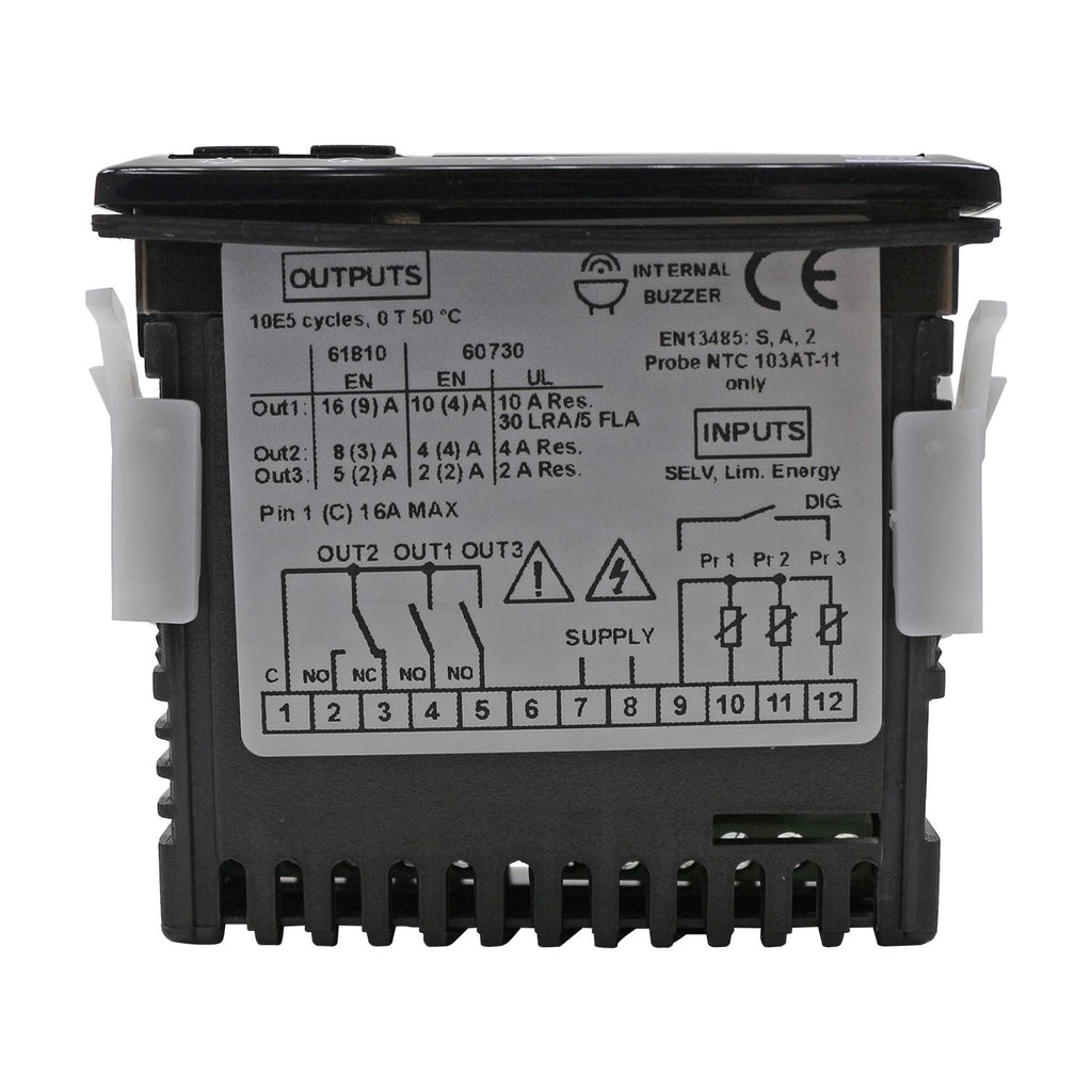 SKU 440836.VM - Comando A/C Universal 12v e 24v [Y39-GRRR-P-01] [Controle Digital de Temperatura] Refrigeraçao [2 Sensores]