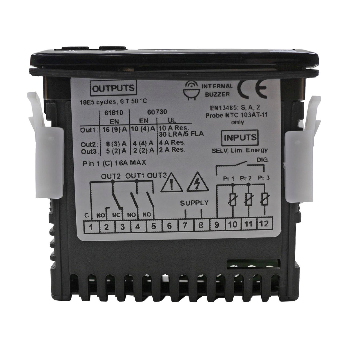 SKU 440836.VM - Comando A/C Universal 12v e 24v [Y39-GRRR-P-01] [Controle Digital de Temperatura] Refrigeraçao [2 Sensores]
