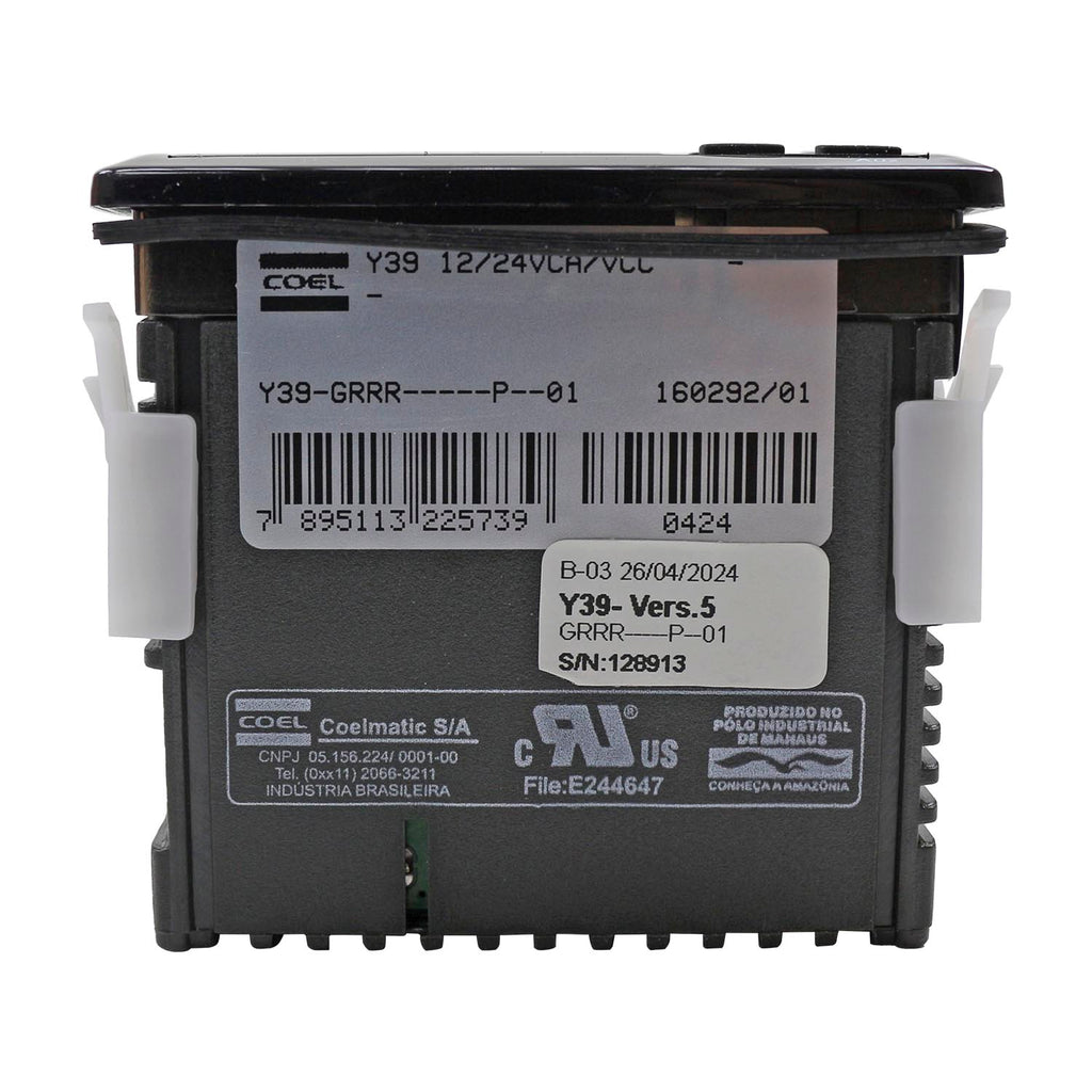 SKU 440836.VM - Comando A/C Universal 12v e 24v [Y39-GRRR-P-01] [Controle Digital de Temperatura] Refrigeraçao [2 Sensores]